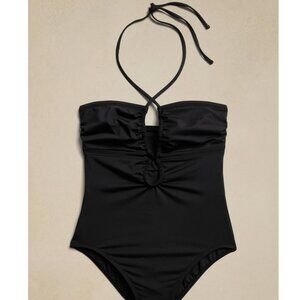 Banana Republic Factor - Black One Piece Swimsuit - Size L NWT